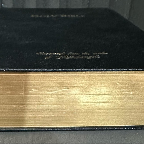 Holy Bible, Illustrated from the Works of Michelangelo, Rare vintage 1964 - Picture 2 of 6